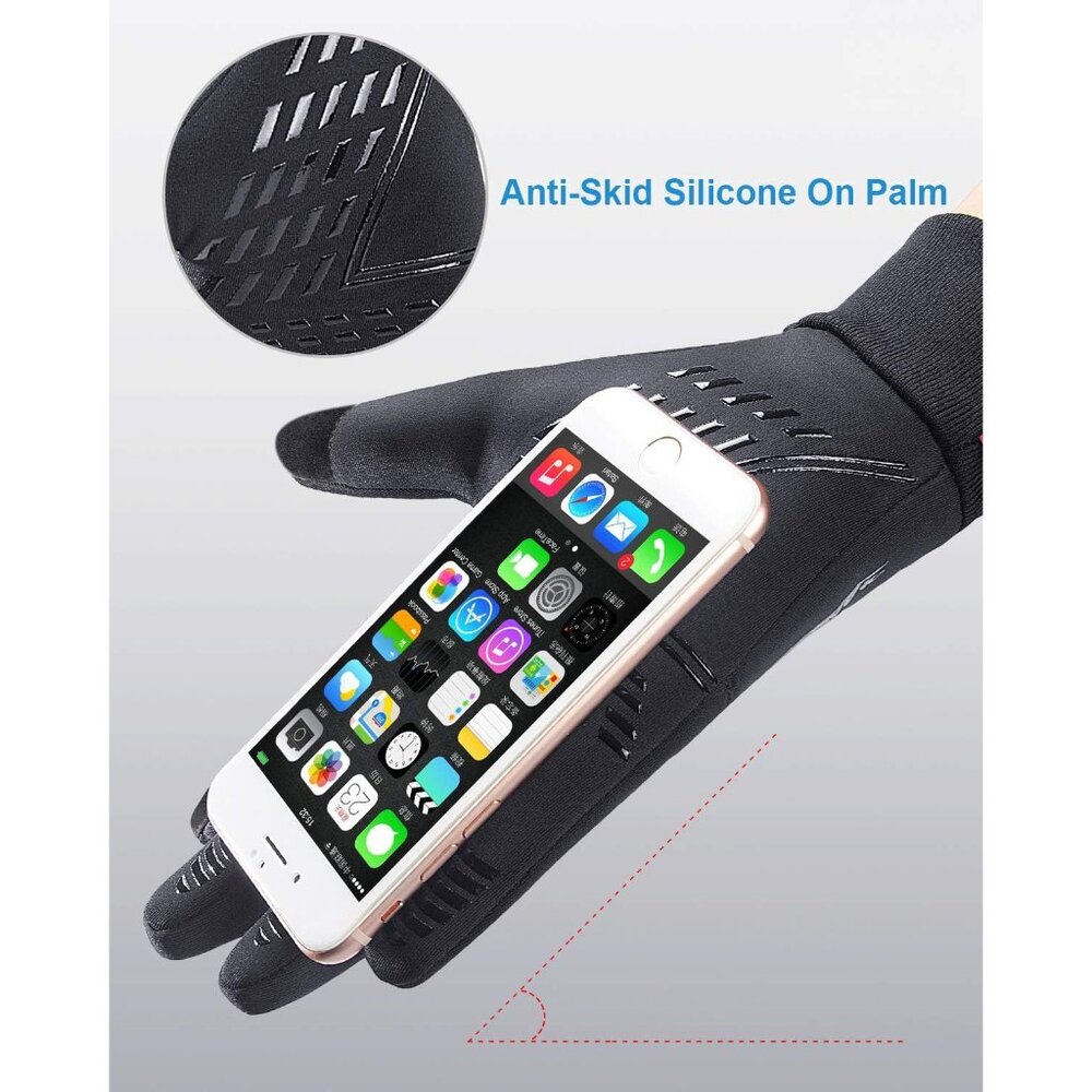 Winter Gloves, Windproof Warm Touchscreen Gloves … - image 4